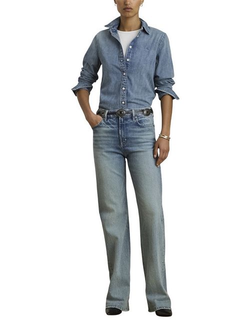 camicia donna in denim Ralph Lauren | 200P08166001